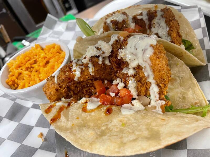 Crispy Chicken Tacos