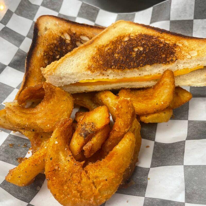 Kids Grilled Cheese with Fries